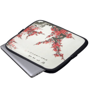 Chinese Cherry Blossom Laptop Sleeve