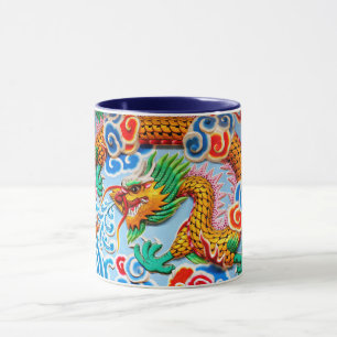 Chinese Colourful Wall Art Mug
