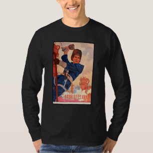 Chinese Communist Utility Worker Mandarin Cute Ch T-Shirt