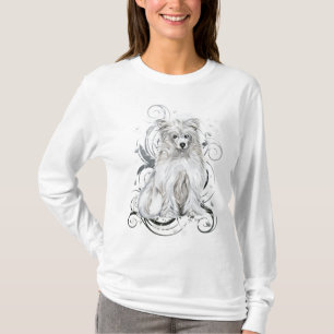 Chinese Crested Blue NB T-Shirt