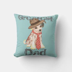 Chinese Crested Dad Cushion