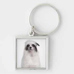 Chinese Crested Dog (7 months old) Key Ring