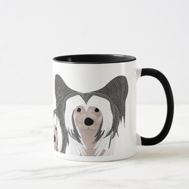 Chinese Crested Dog Mug (Right)