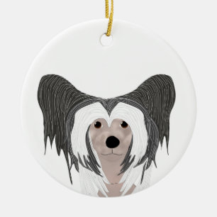 Chinese Crested Dog Ornament