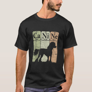 Chinese Crested Dog Periodic Table Elements Dog Lo T-Shirt