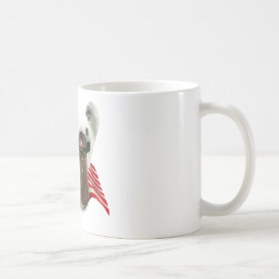 Chinese Crested Flag Coffee Mug