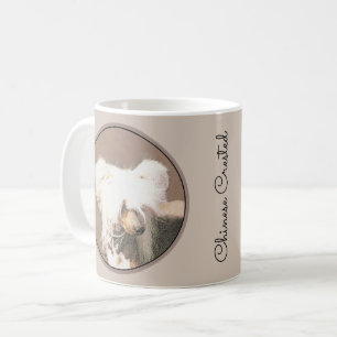 Chinese Crested Hairless Painting Original Dog Art Coffee Mug