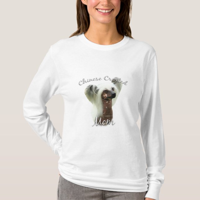 Chinese Crested Mum 2 T-Shirt (Front)