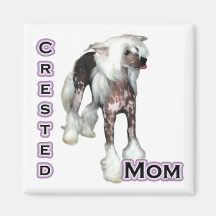 Chinese Crested Mum 4 - Magnet