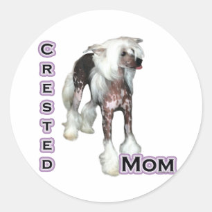 Chinese Crested Mum 4 - Sticker