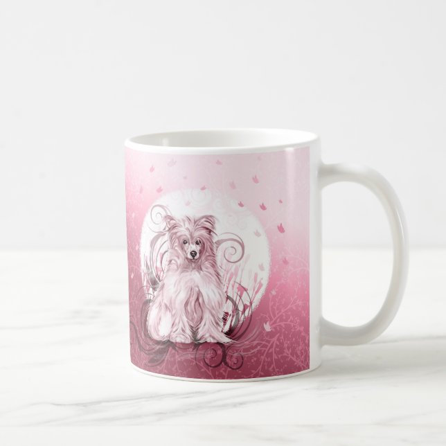 Chinese Crested Pink Coffee Mug (Right)
