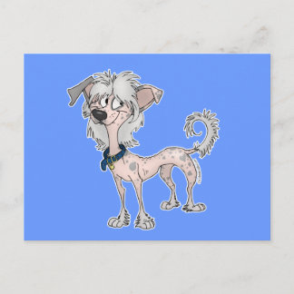 Chinese Crested Postcard