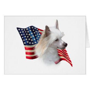 Chinese Crested (powder) Flag