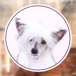 Chinese Crested Powderpuff Painting - Dog Art