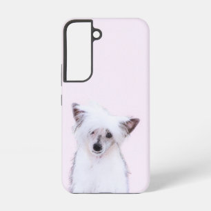 Chinese Crested Powderpuff Painting - Dog Art Samsung Galaxy Case