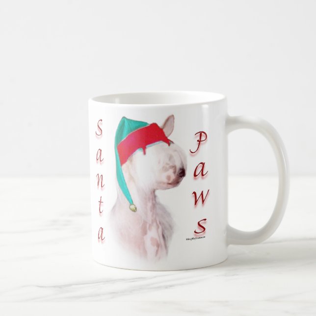 Chinese Crested Santa Paws Coffee Mug (Right)