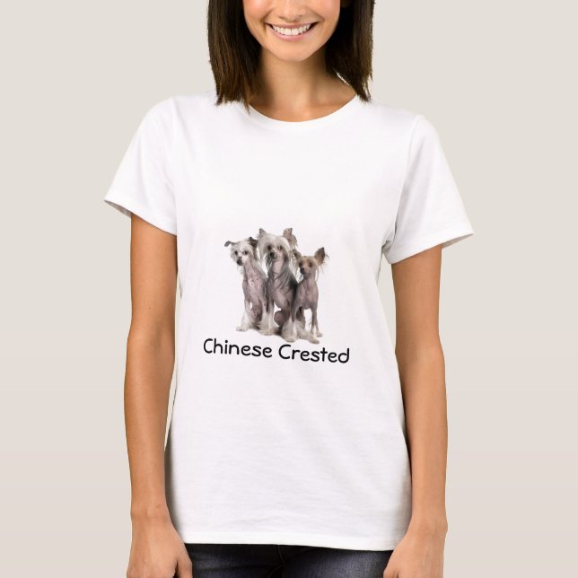 Chinese Crested T-Shirt (Front)