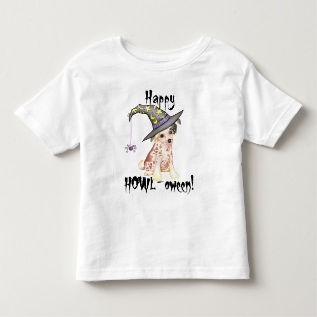 Chinese Crested Witch T-Shirt (Front)