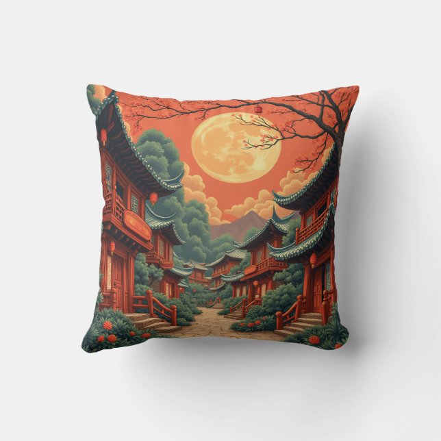 Chinese culture, high-end queen's crown, architect cushion (Back)