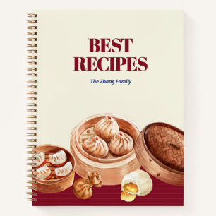 Chinese Dim Sum Recipe Journal