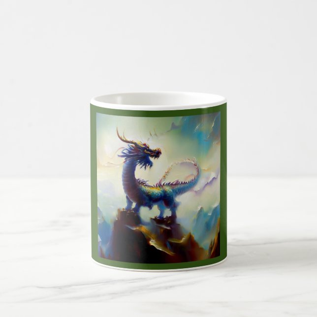 Chinese Dragon (12) Coffee Mug (Center)