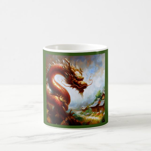 Chinese Dragon (24) Coffee Mug (Center)