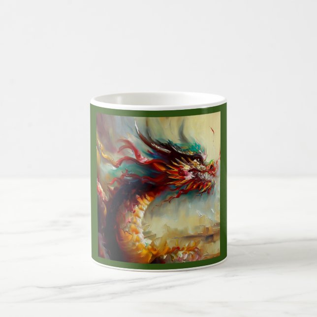 Chinese Dragon (29) Coffee Mug (Center)