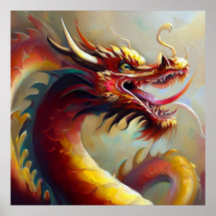 Chinese Dragon (35) Poster