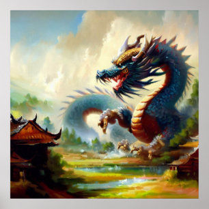 Chinese Dragon (36) Poster