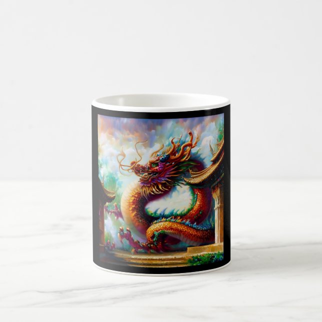 Chinese Dragon (6) Coffee Mug (Center)