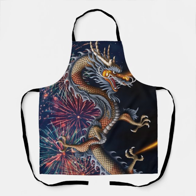 Chinese Dragon Apron (Front)