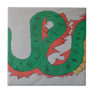 Chinese Dragon Ceramic Tile
