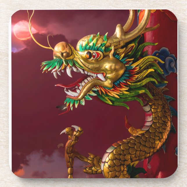 Chinese dragon coaster (Front)
