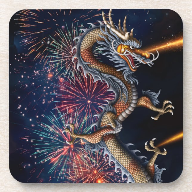 Chinese Dragon Coaster (Front)
