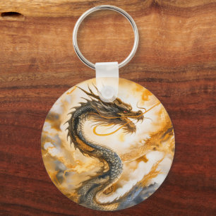 Chinese Dragon Key Ring