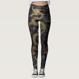 Chinese Dragon Leggings