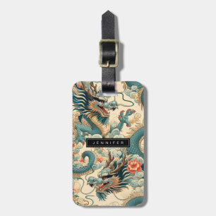 Chinese Dragon Luggage Tags