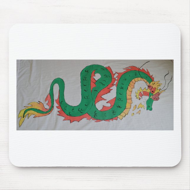 Chinese Dragon Mouse Pad (Front)