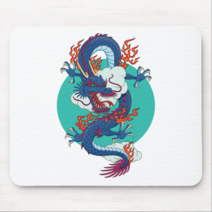 Chinese Dragon Mouse Pad