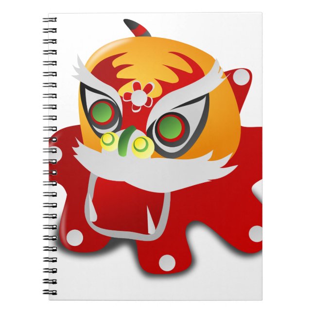 chinese dragon notebook (Front)