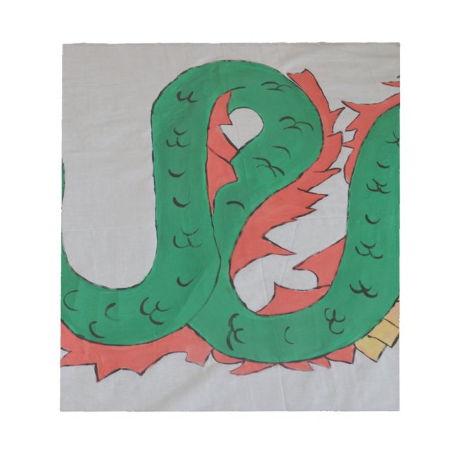 Chinese Dragon Notepad (Front)