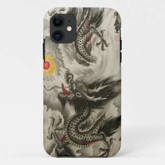 Chinese Dragon Painting iPhone 5, 11 Case