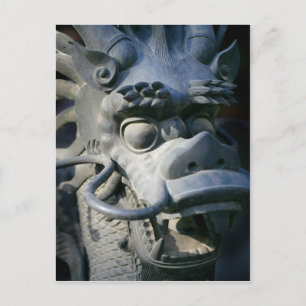chinese dragon postcard