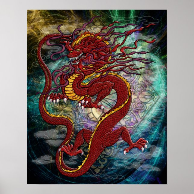 Chinese Dragon poster (Front)