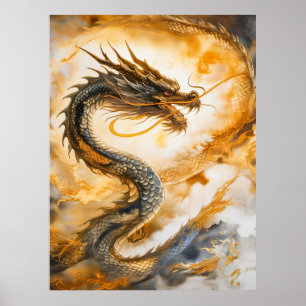 Chinese Dragon Poster