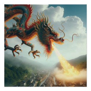 Chinese Dragon  Poster