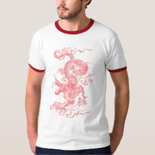 Chinese Dragon Red T-Shirt
