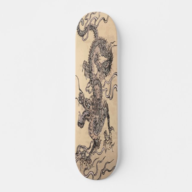 Chinese Dragon Skateboard (Front)