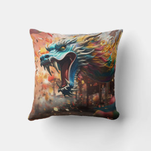 chinese dragon symbol 2024 cushion