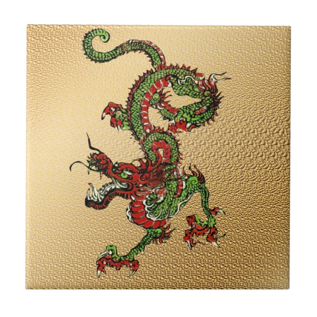 Chinese Dragon Tile (Front)